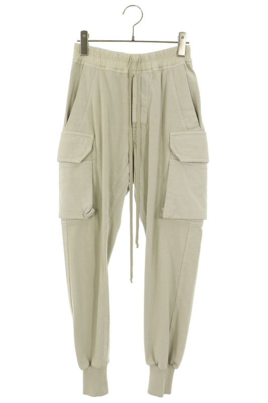 DRKSHDW Mastodon Cut Cotton Sweatpants Light Beige Size XS