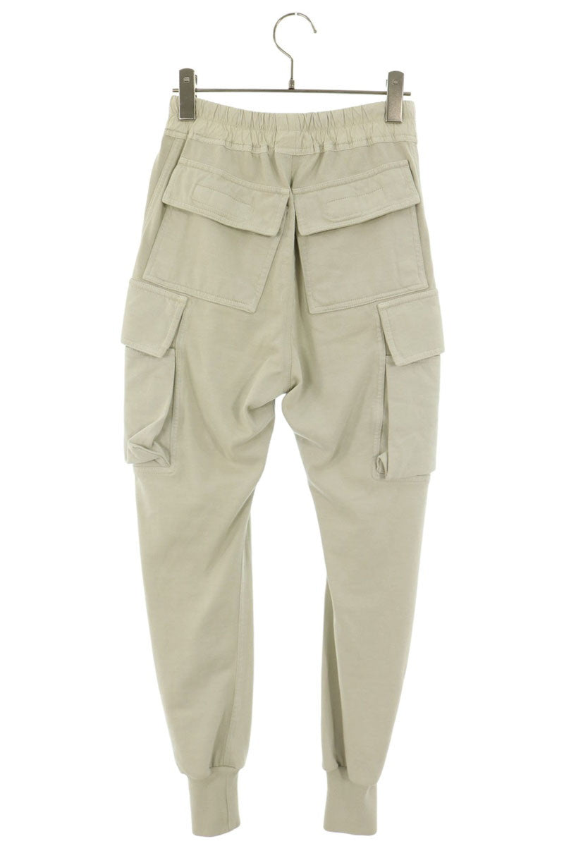 DRKSHDW Mastodon Cut Cotton Sweatpants Light Beige Size XS