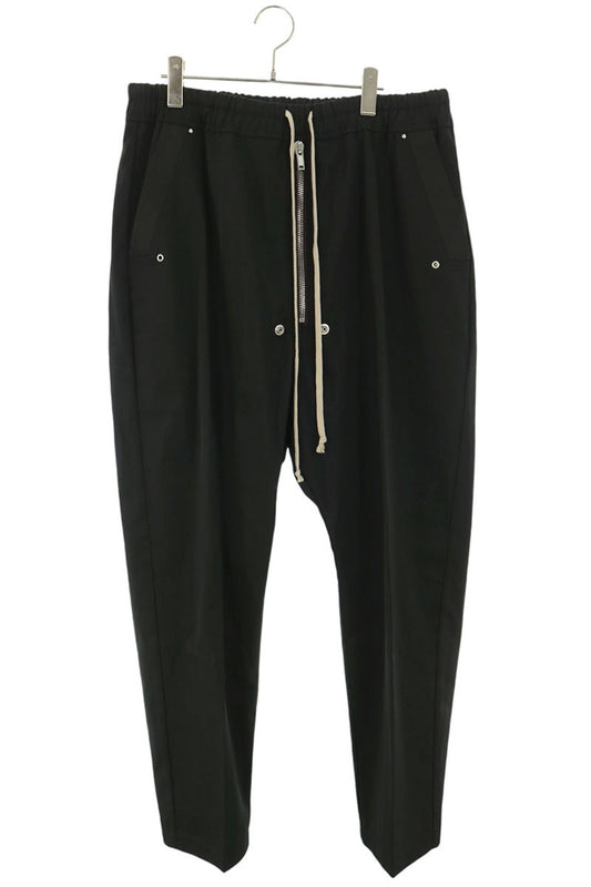Rick Owens Drawstring Bella Trousers Poly Cotton Size 52