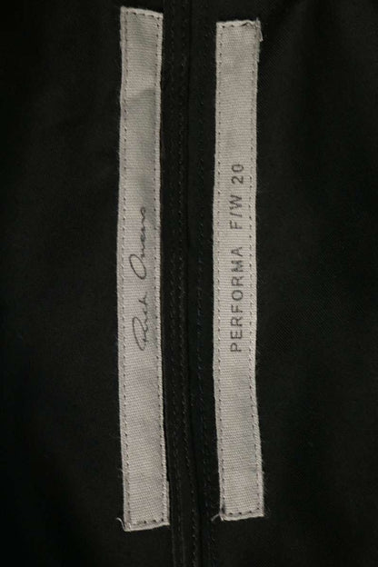 Rick Owens Drawstring Bella Trousers Poly Cotton Size 52
