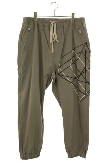 Rick Owens Drawstring Sarouel Pants Gray Size 52