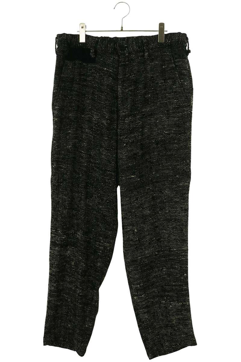 YOHJI YAMAMOTO POUR HOMME Wide Silk Pants Black Size 3