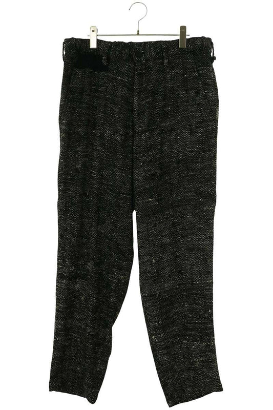 YOHJI YAMAMOTO POUR HOMME Wide Silk Pants Black Size 3