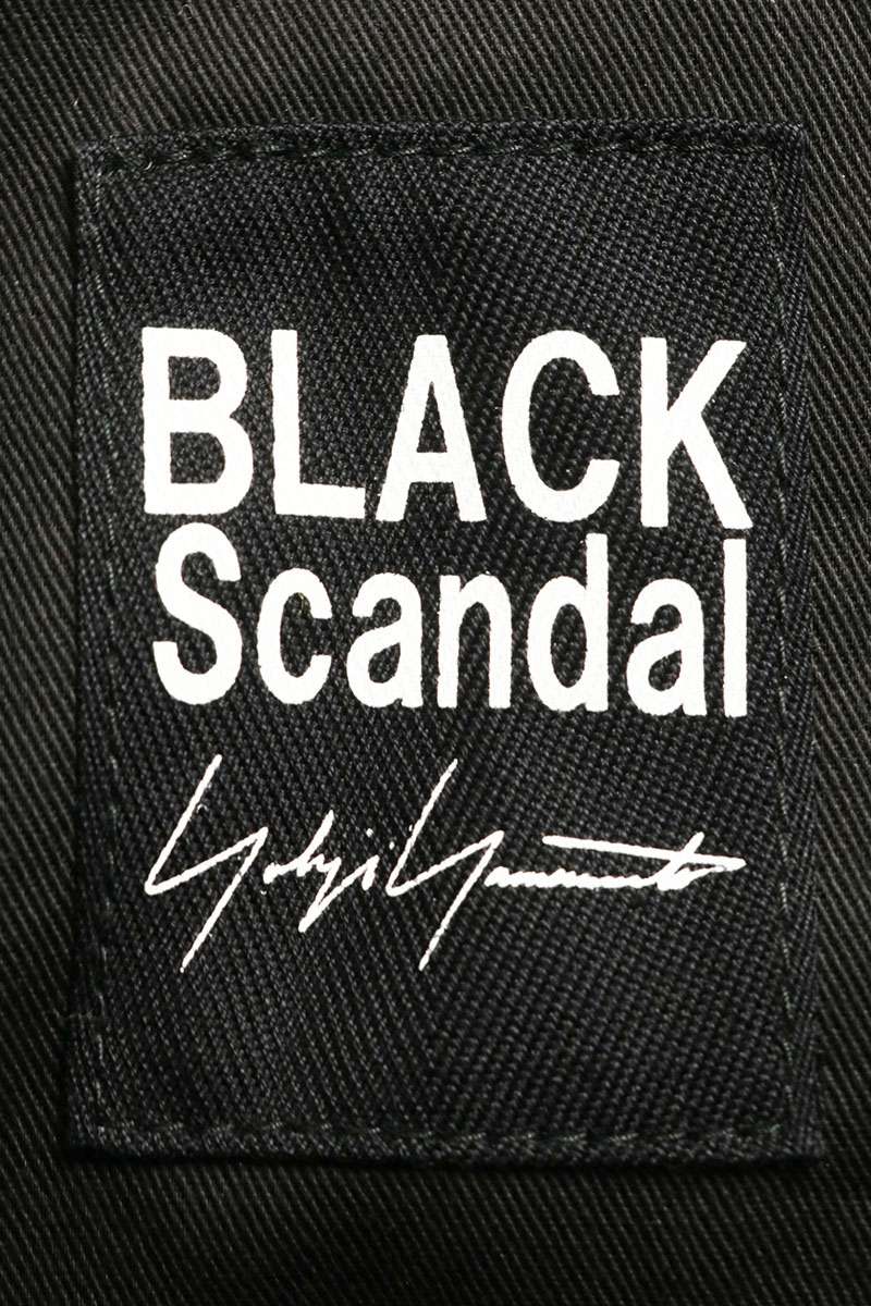 BLACK Scandal Yohji Yamamoto Pique Drawstring Pants Size 5