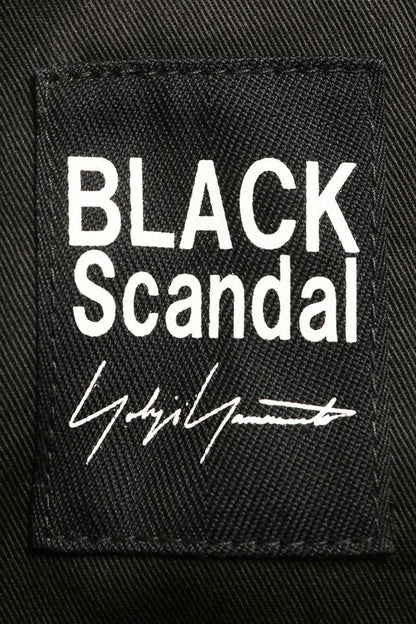 BLACK Scandal Yohji Yamamoto Pique Drawstring Pants Size 5