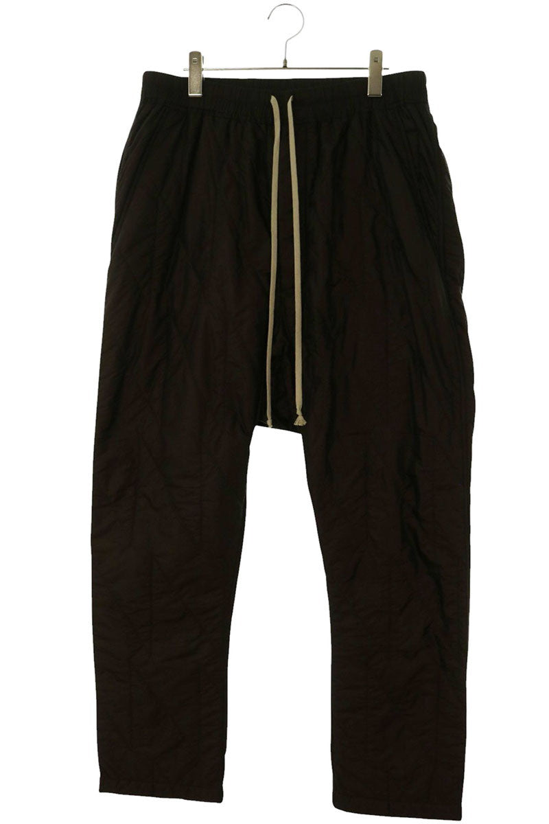 DRKSHDW Quilted Sarouel Nylon Pants Brown Size L