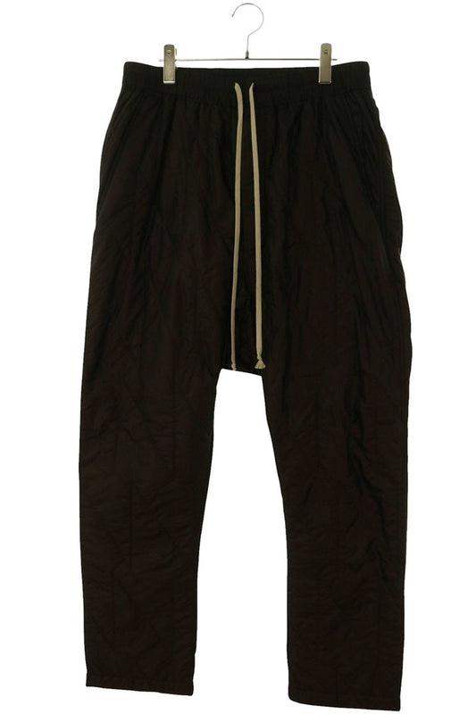DRKSHDW Quilted Sarouel Nylon Pants Brown Size L