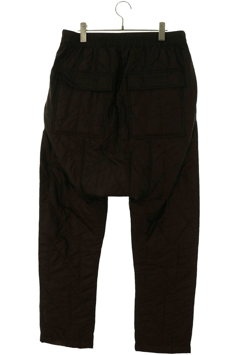 DRKSHDW Quilted Sarouel Nylon Pants Brown Size L