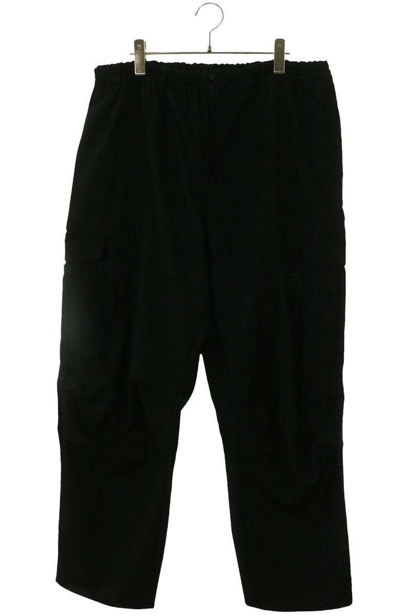 Y-3 Easy Cargo Pants Black Poly Wool Blend Size L