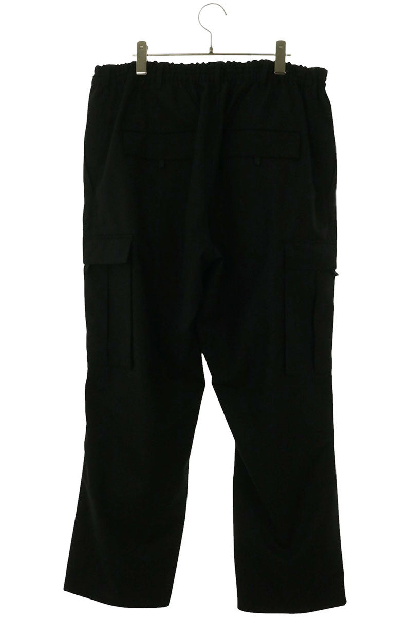 Y-3 Easy Cargo Pants Black Poly Wool Blend Size L