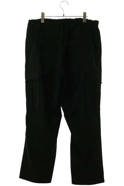 Y-3 Easy Cargo Pants Black Poly Wool Blend Size L