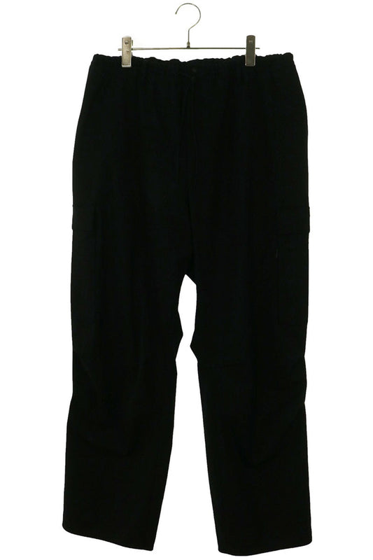 Y-3 Classic Wide Cargo Pants Black Wool Blend Size L