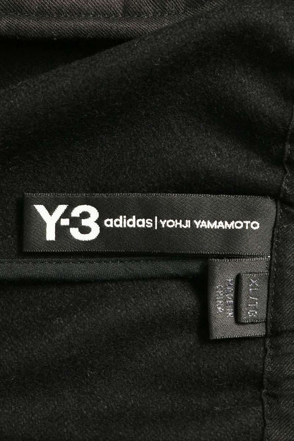 Y-3 Wool Easy Pants Black Size XL