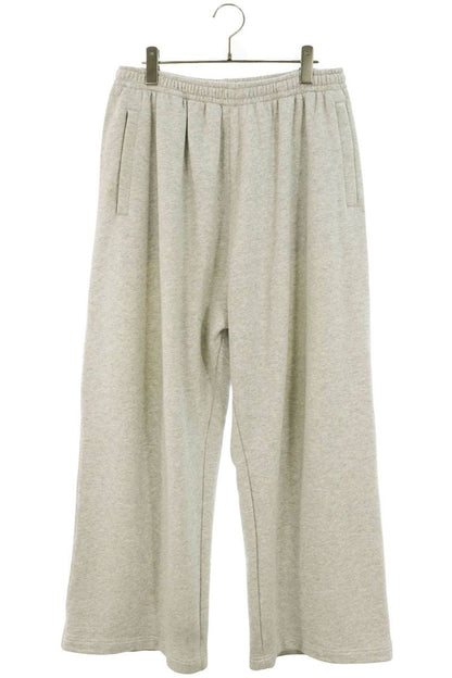 ACNE STUDIOS Fleece Logo Sweatpants Gray Size S
