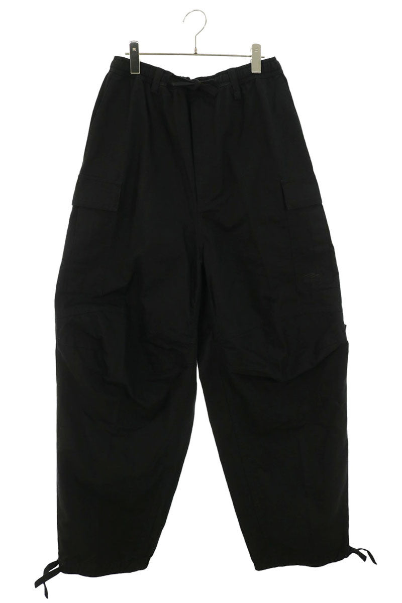 BALENCIAGA Ripstop Cargo Pants Black Size 44