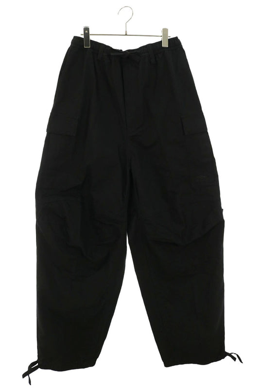 BALENCIAGA Ripstop Cargo Pants Black Size 44