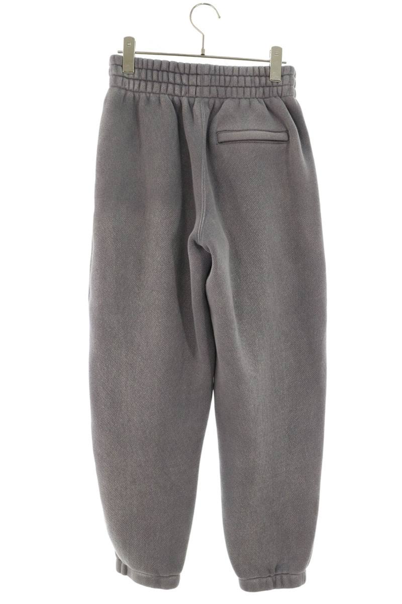 ALEXANDER WANG Logo Print Vintage Wash Pants Gray Size XS