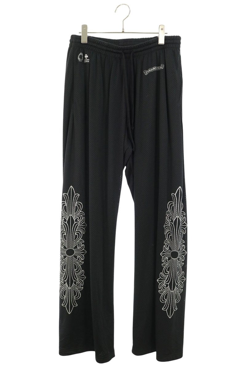 Chrome Hearts Mesh Varsity Pants Black Size L