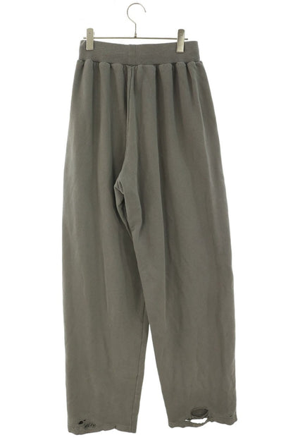 BALENCIAGA Human Being Patch Sweatpants Gray Size XXS