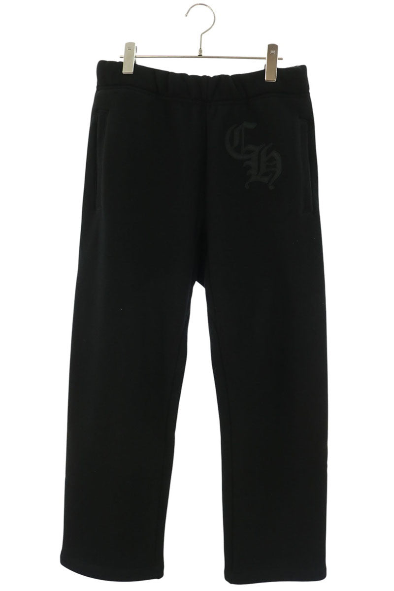 Chrome Hearts CH Logo Embroidered Sweatpants Black Size S