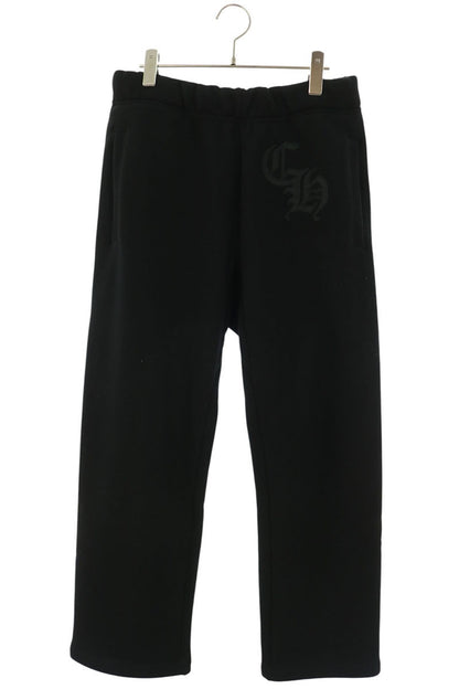 Chrome Hearts CH Logo Embroidered Sweatpants Black Size S