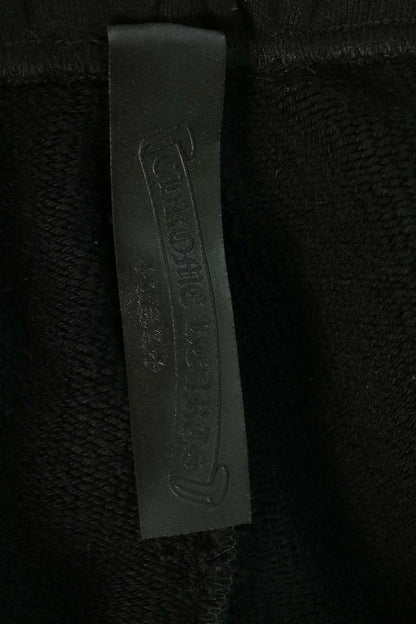Chrome Hearts CH Logo Embroidered Sweatpants Black Size S