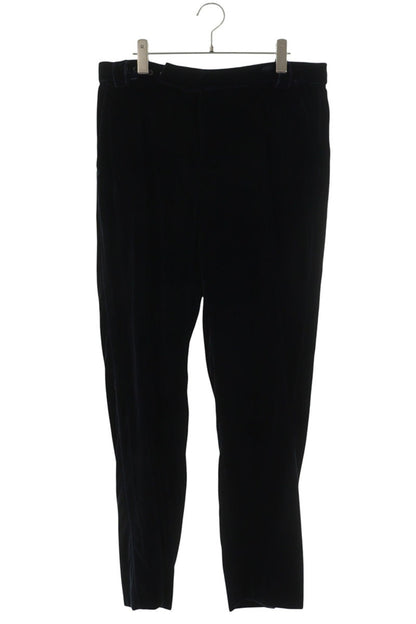 EMPORIO ARMANI Velour Pants Navy Size 50