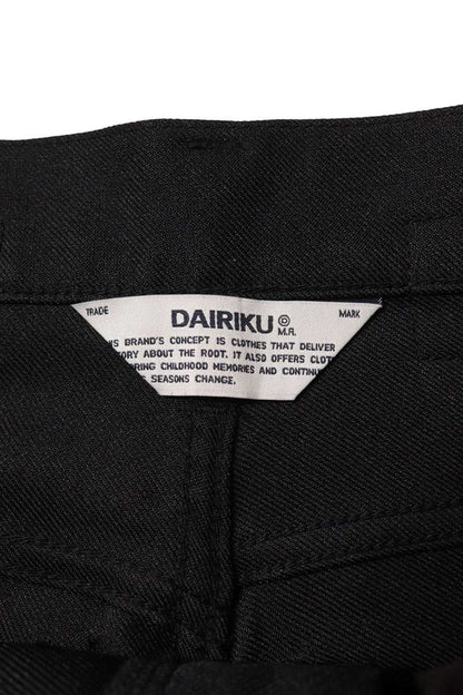 DAIRIKU 23AW Bootcut Boots Black Size 27
