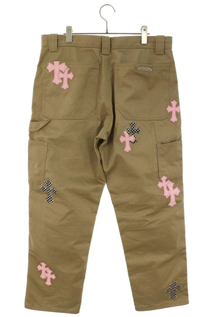 Chrome Hearts CARPENTER CNVS CEME Patchwork Pants Size 34