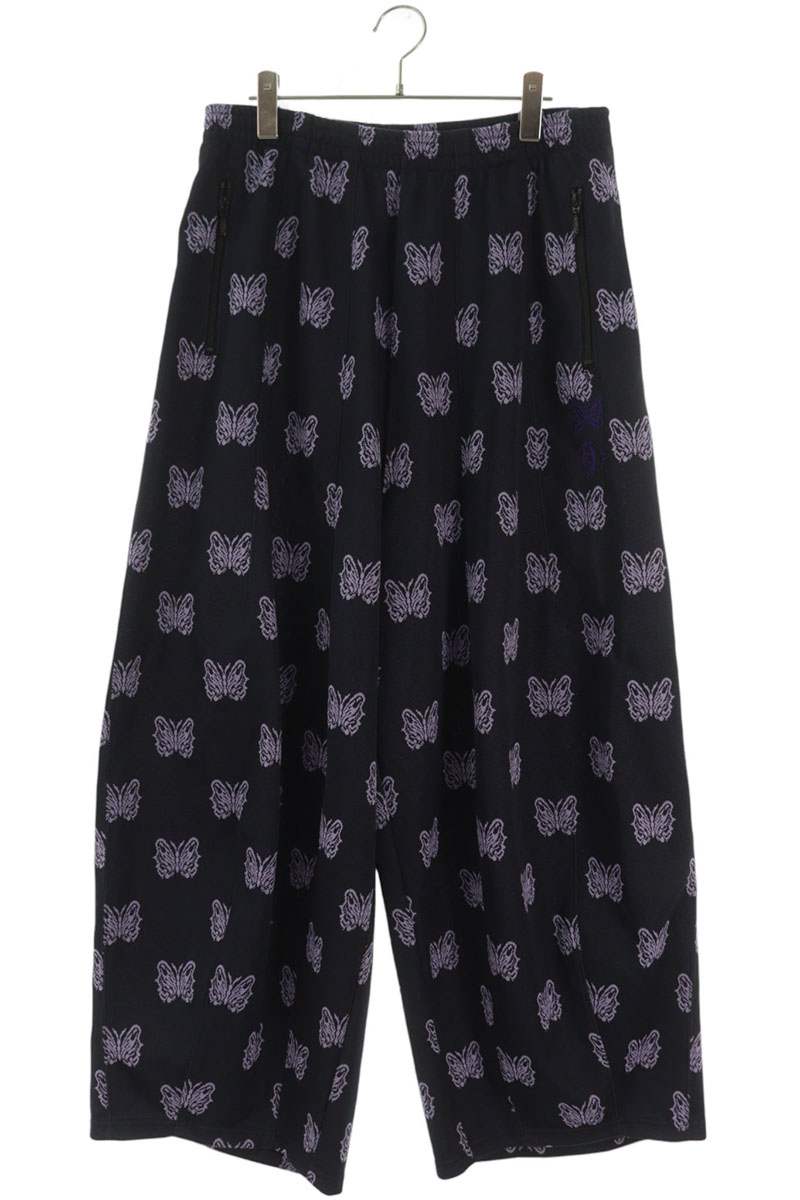 Needles H.D. Papillon Pattern Track Pants Purple Size M