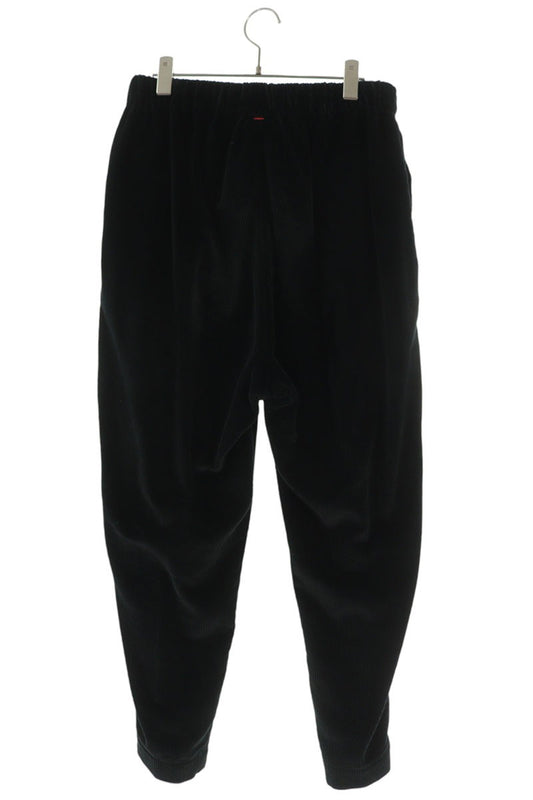 CASEY CASEY Drawstring Corduroy Tapered Pants Black Size S
