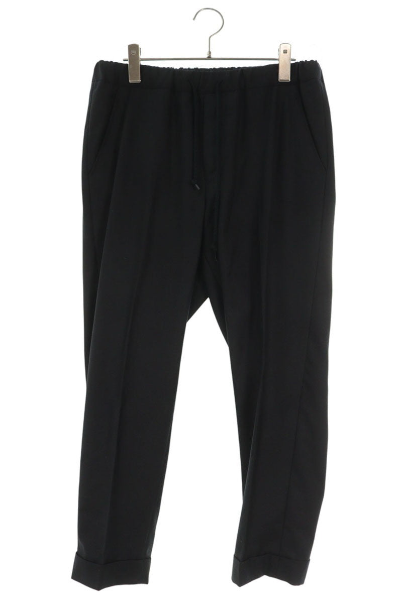 ARTS & SCIENCE Wool Drawstring Button Fly Pants Black Size 2