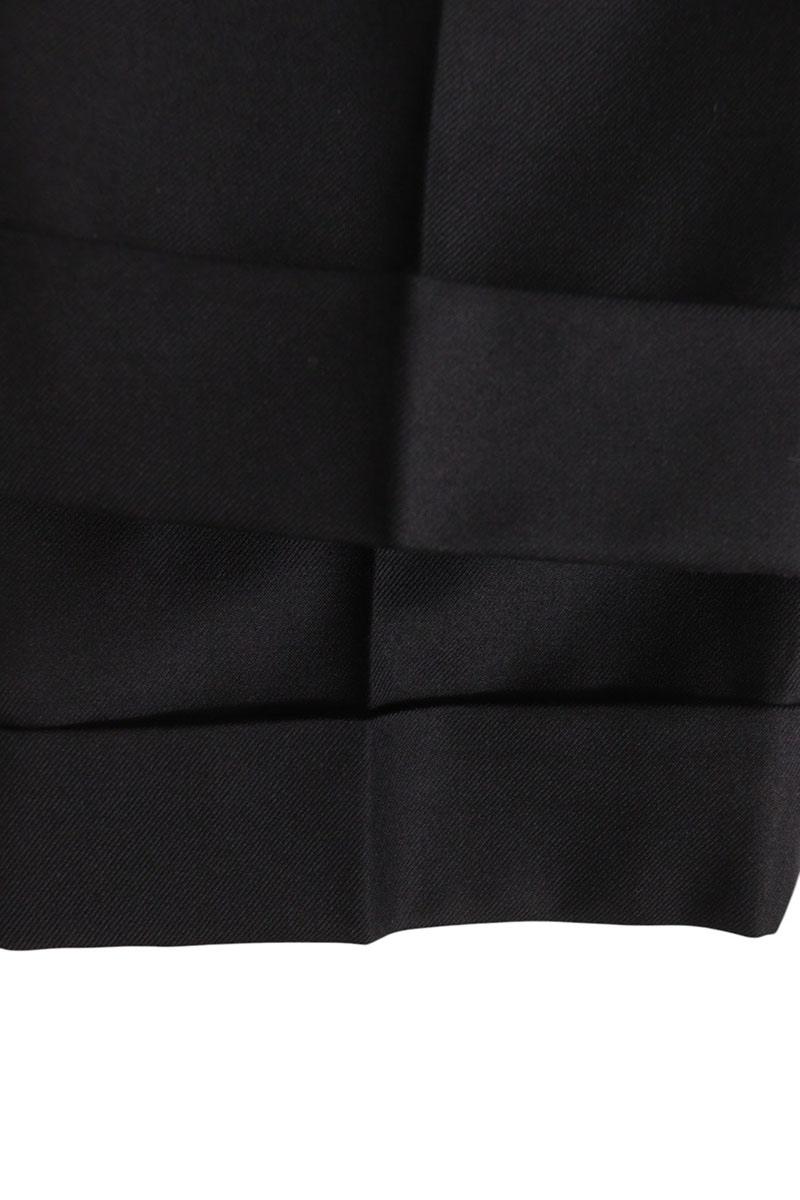 ARTS & SCIENCE Wool Drawstring Button Fly Pants Black Size 2