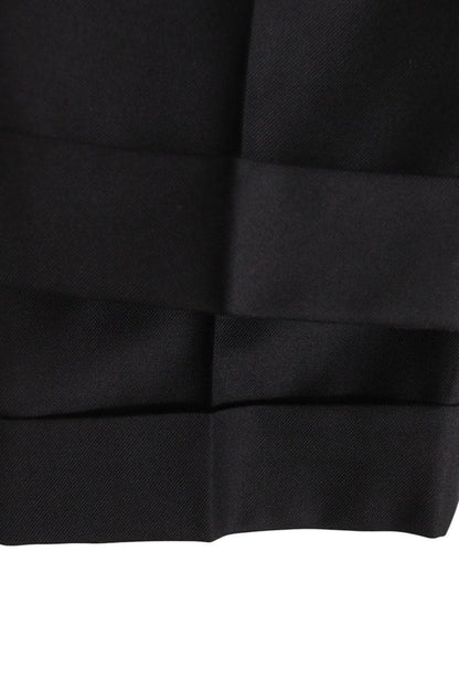 ARTS & SCIENCE Wool Drawstring Button Fly Pants Black Size 2