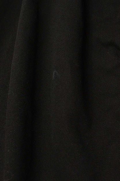 Porter Classic Cotton Chino Pants Black Size S