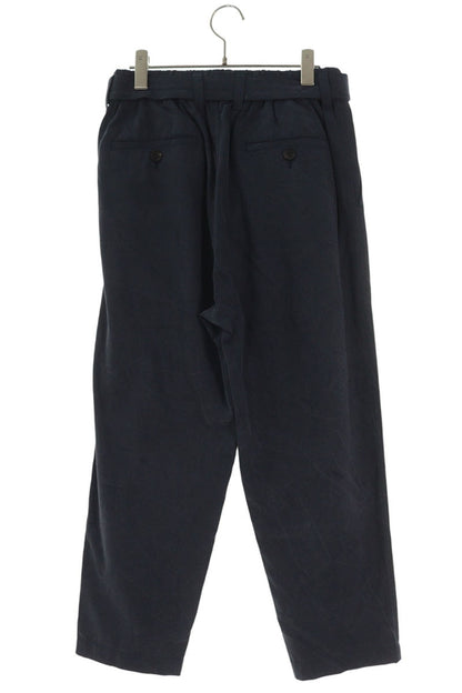 ISSEY MIYAKE MEN Gabardine Slacks Navy Size 1