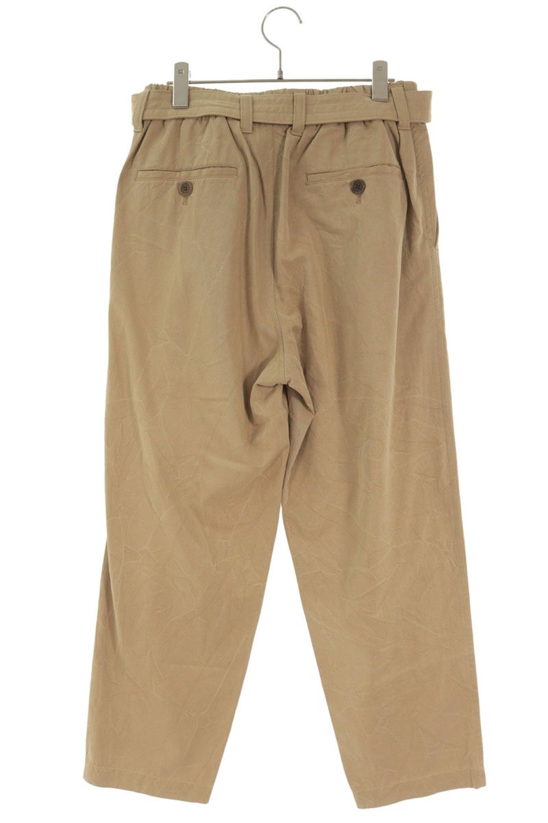 ISSEY MIYAKE MEN Gabardine Slacks Beige Size 1