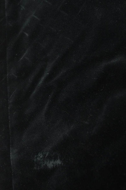 CELINE Cotton Velvet Flare Pants Black Size 27