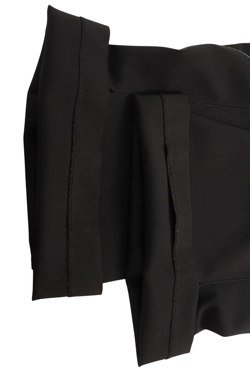 KIKO KOSTADINOV Piped Virgin Wool Pants Size 44