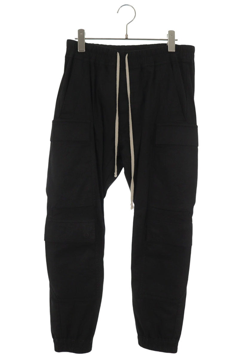 Rick Owens Mastodon Mega Cargo Cotton Pants Size 48