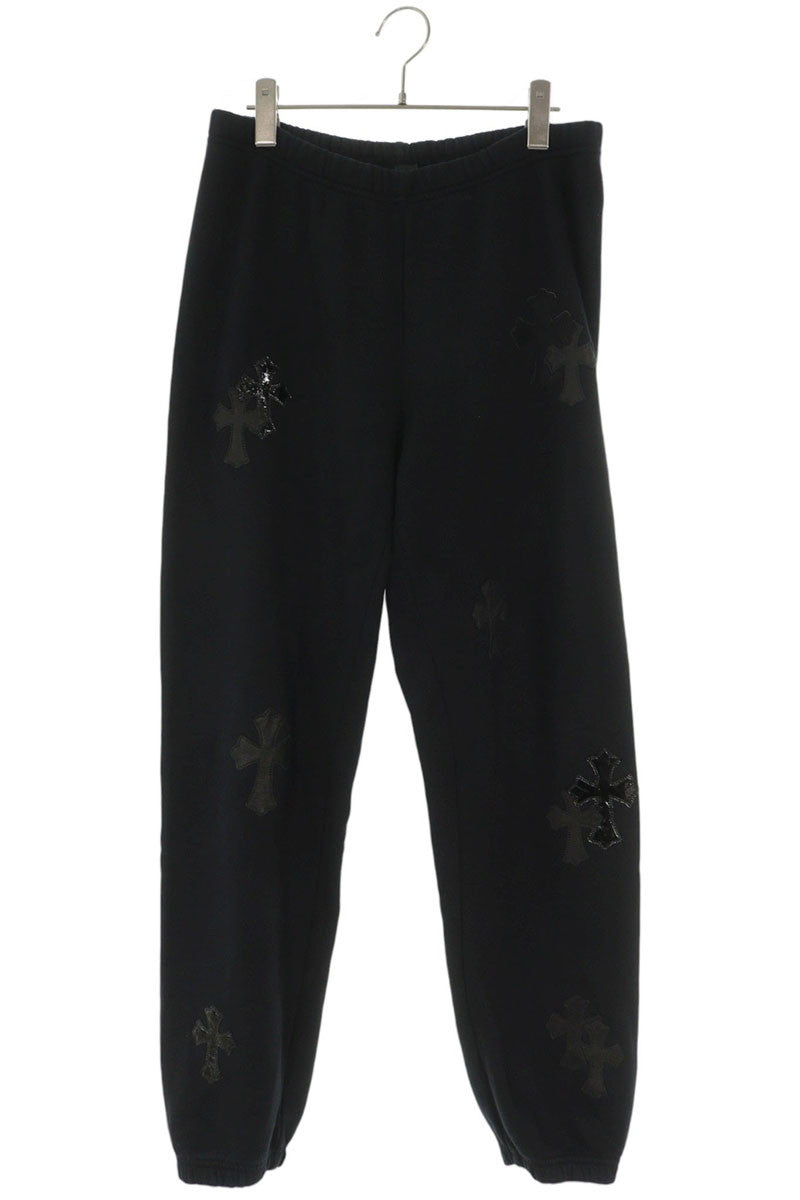 Chrome Hearts Y NOT Calf Hair Cross Patch Joggers Size S