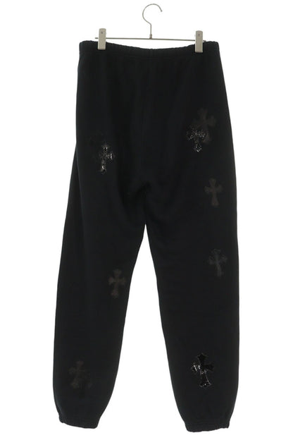Chrome Hearts Y NOT Calf Hair Cross Patch Joggers Size S