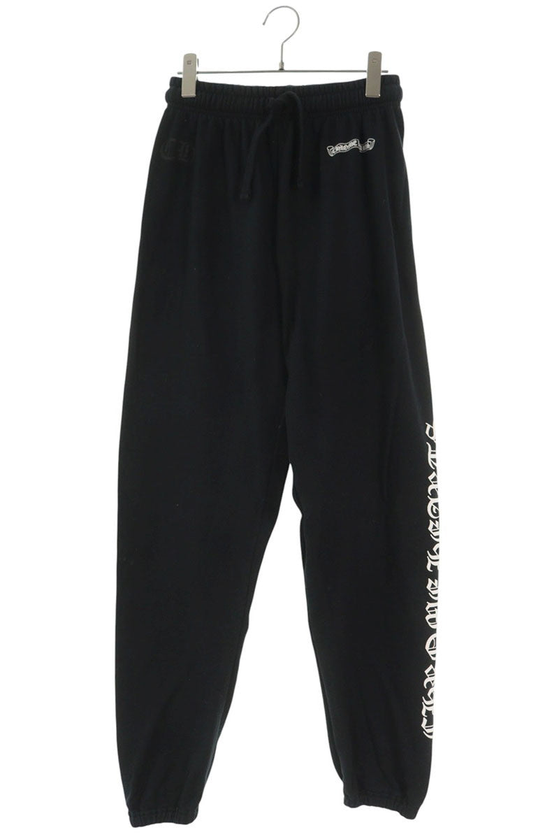 Chrome Hearts Logo Print Cotton Sweatpants Size S