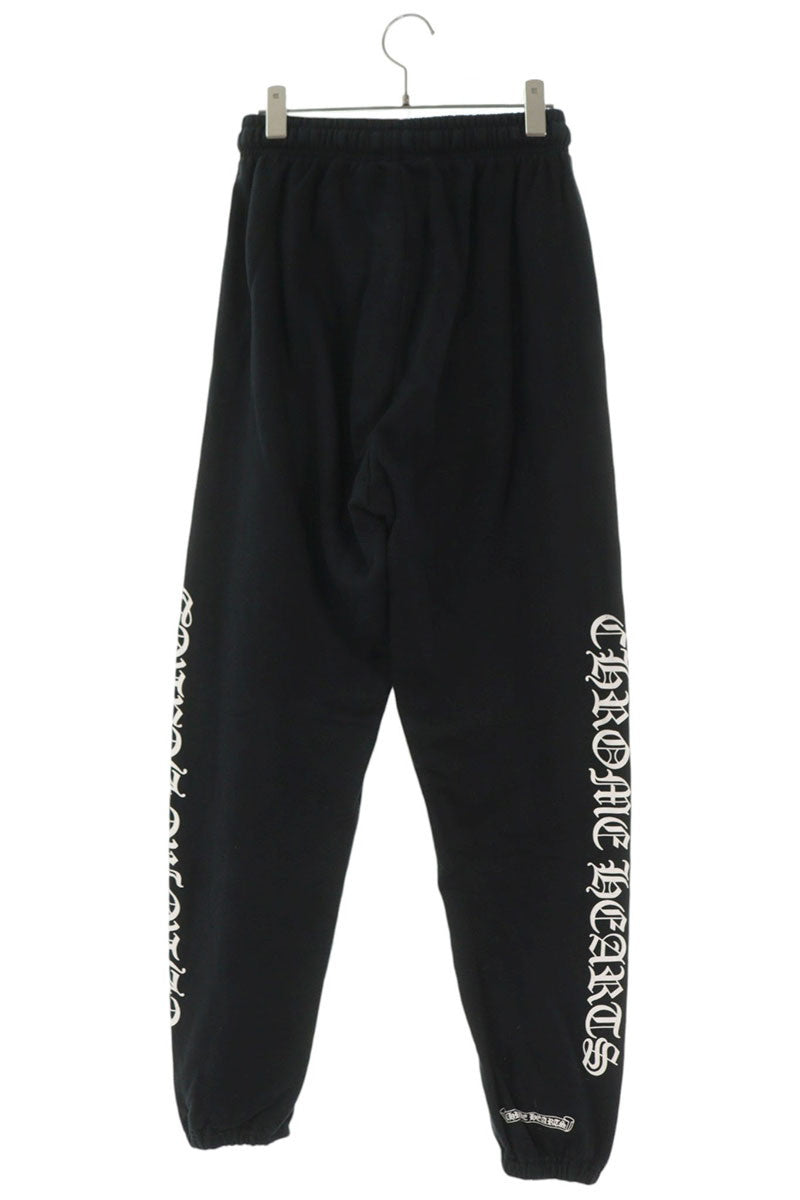 Chrome Hearts Logo Print Cotton Sweatpants Size S