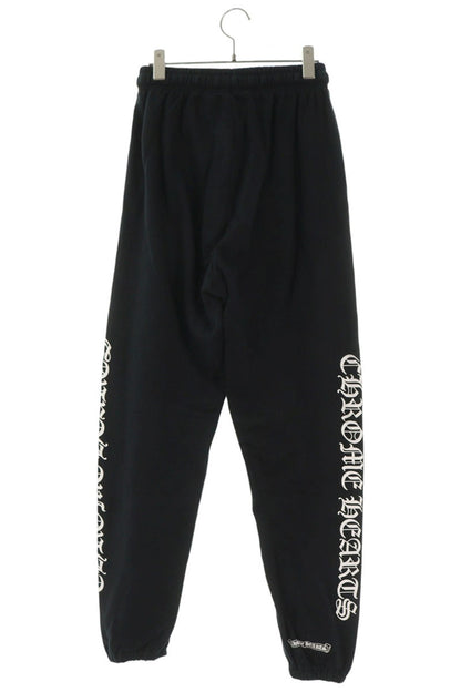 Chrome Hearts Logo Print Cotton Sweatpants Size S