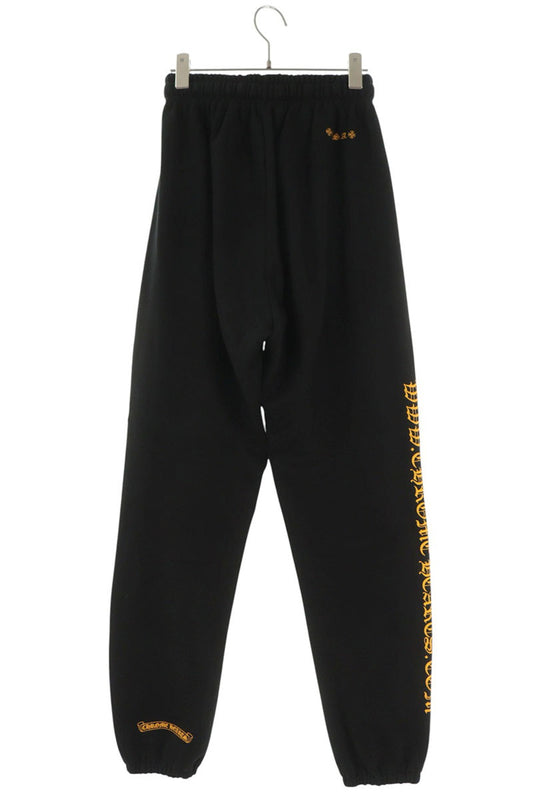 Chrome Hearts Logo Print Cotton Sweatpants Size XS