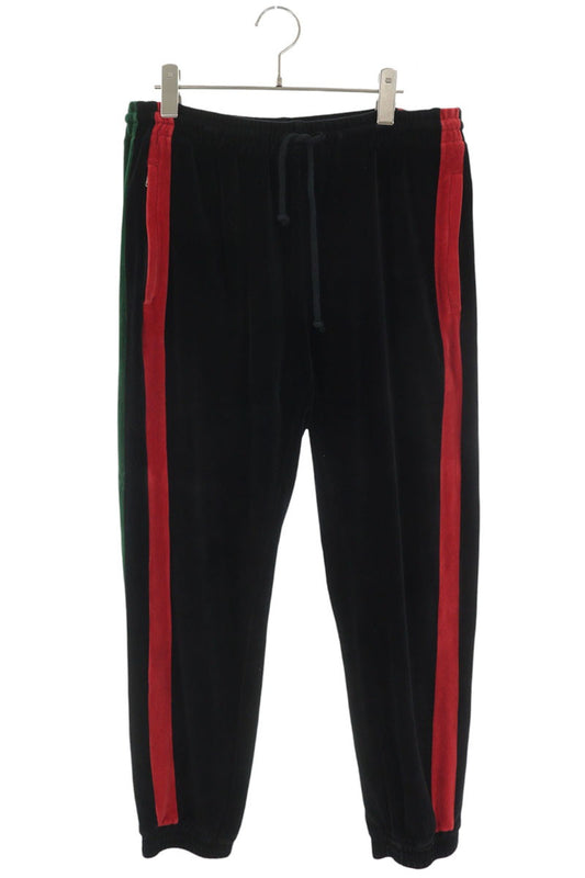 GUCCI Sherry Line Logo Velour Pants Size L