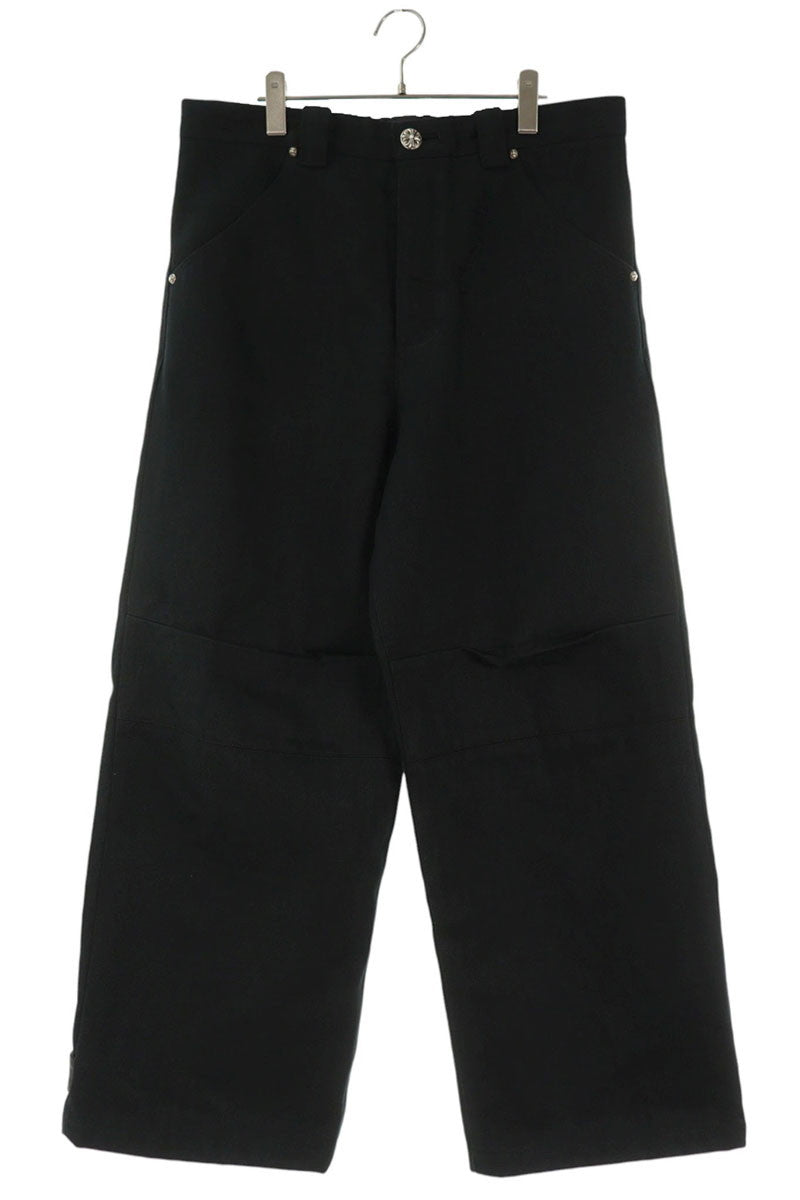 Chrome Hearts STREET SWEEPER Wide Leg Strap Pants Size 34