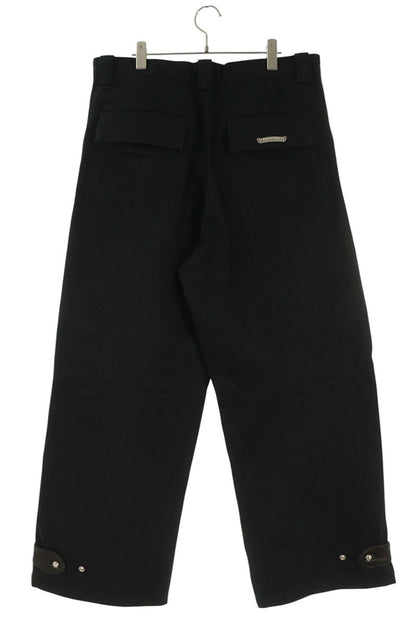 Chrome Hearts STREET SWEEPER Wide Leg Strap Pants Size 34