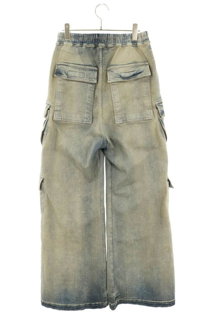 Rick Owens FW24 Double Cargo Jumbo Bela Pants Indigo Size XS